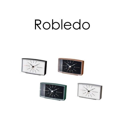 CL-3040 Robledo ロブレド TABLE CLOCK 置き時計 目覚まし時計